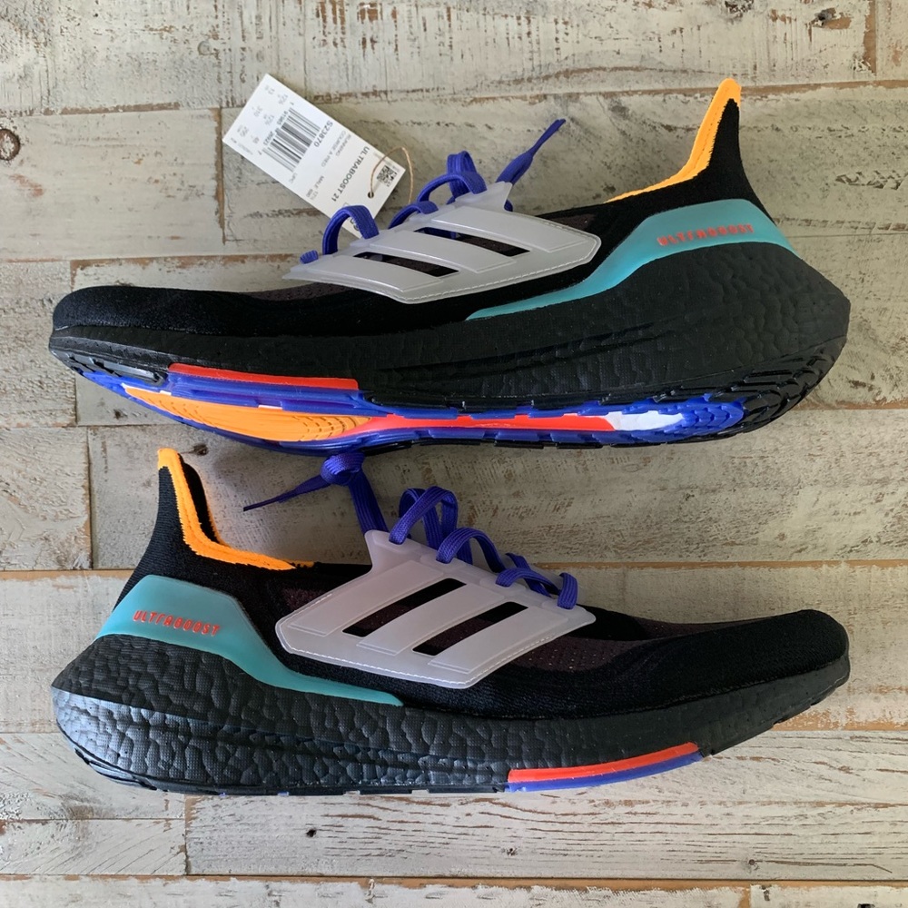 ADIDAS ✨ UltraBoost 21 ✨ ‘Black Pulse Aqua'
